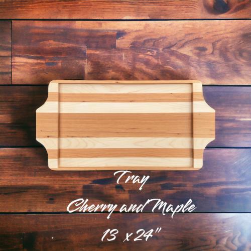 Cherry and Maple Tray